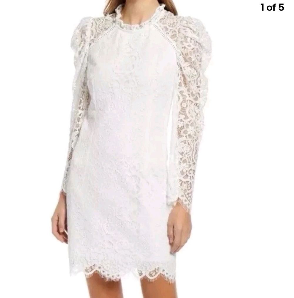 Lilly Pulitzer White Lace Dress